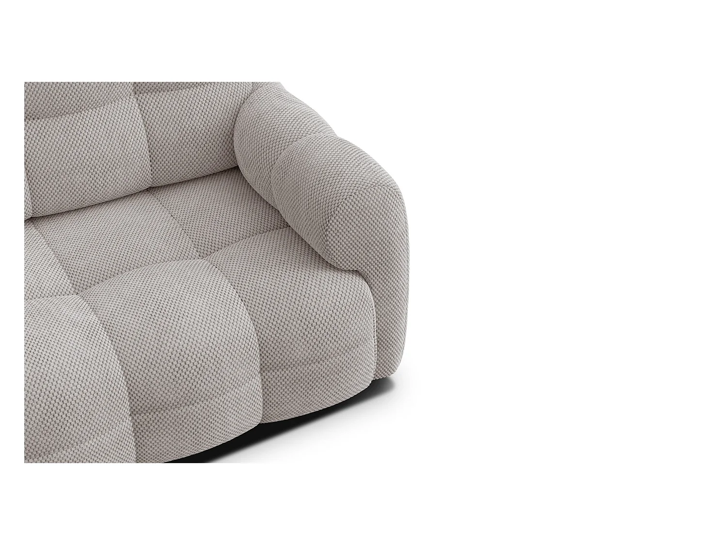 CANAPÉ MELLOW 2,5 places, tissu beige