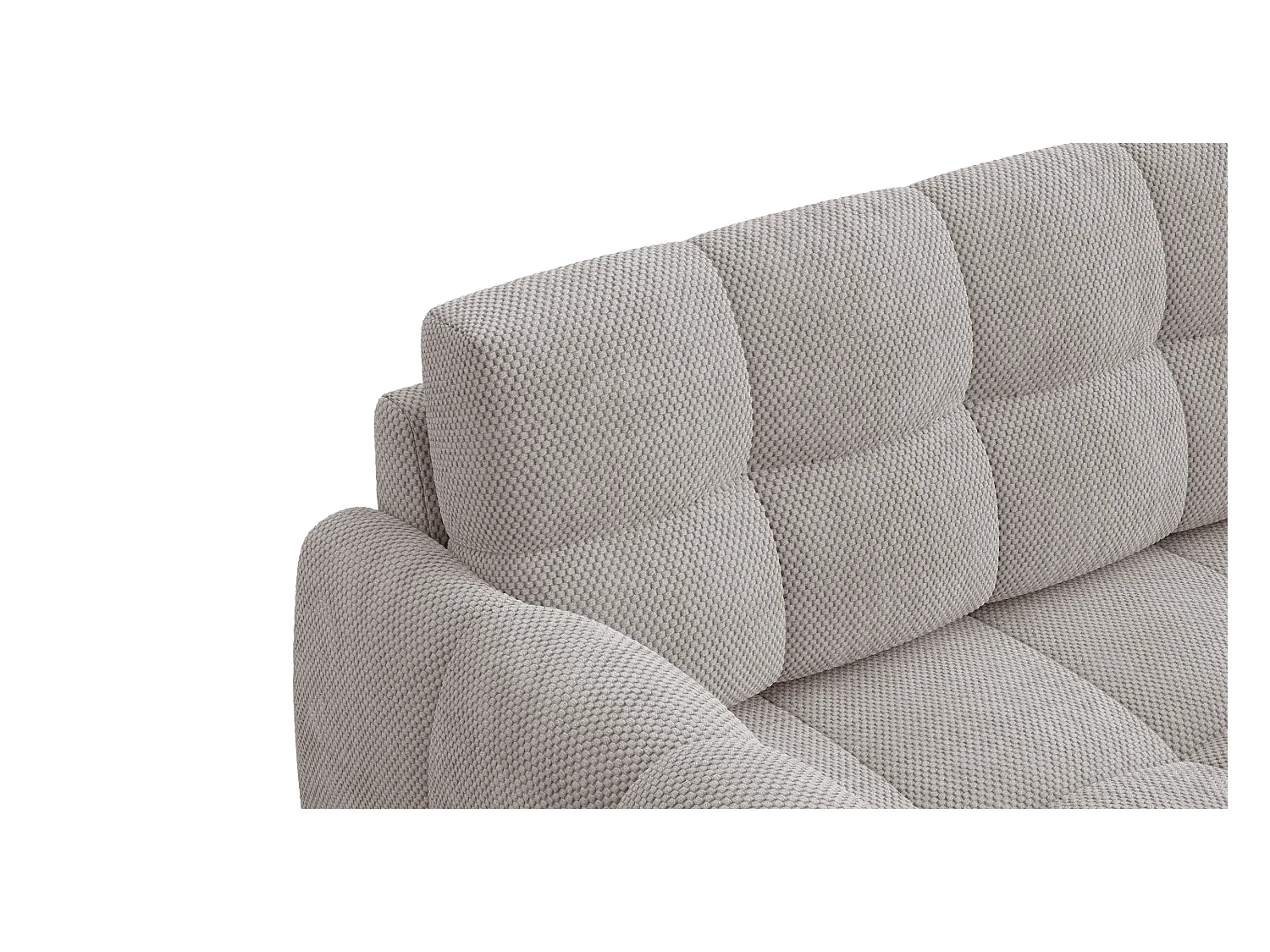 CANAPÉ MELLOW 2,5 places, tissu beige