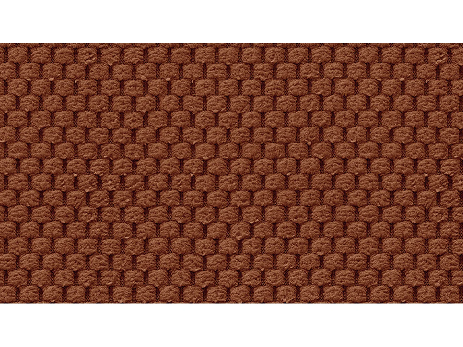 CANAPÉ MELLOW 2 places, tissu orange