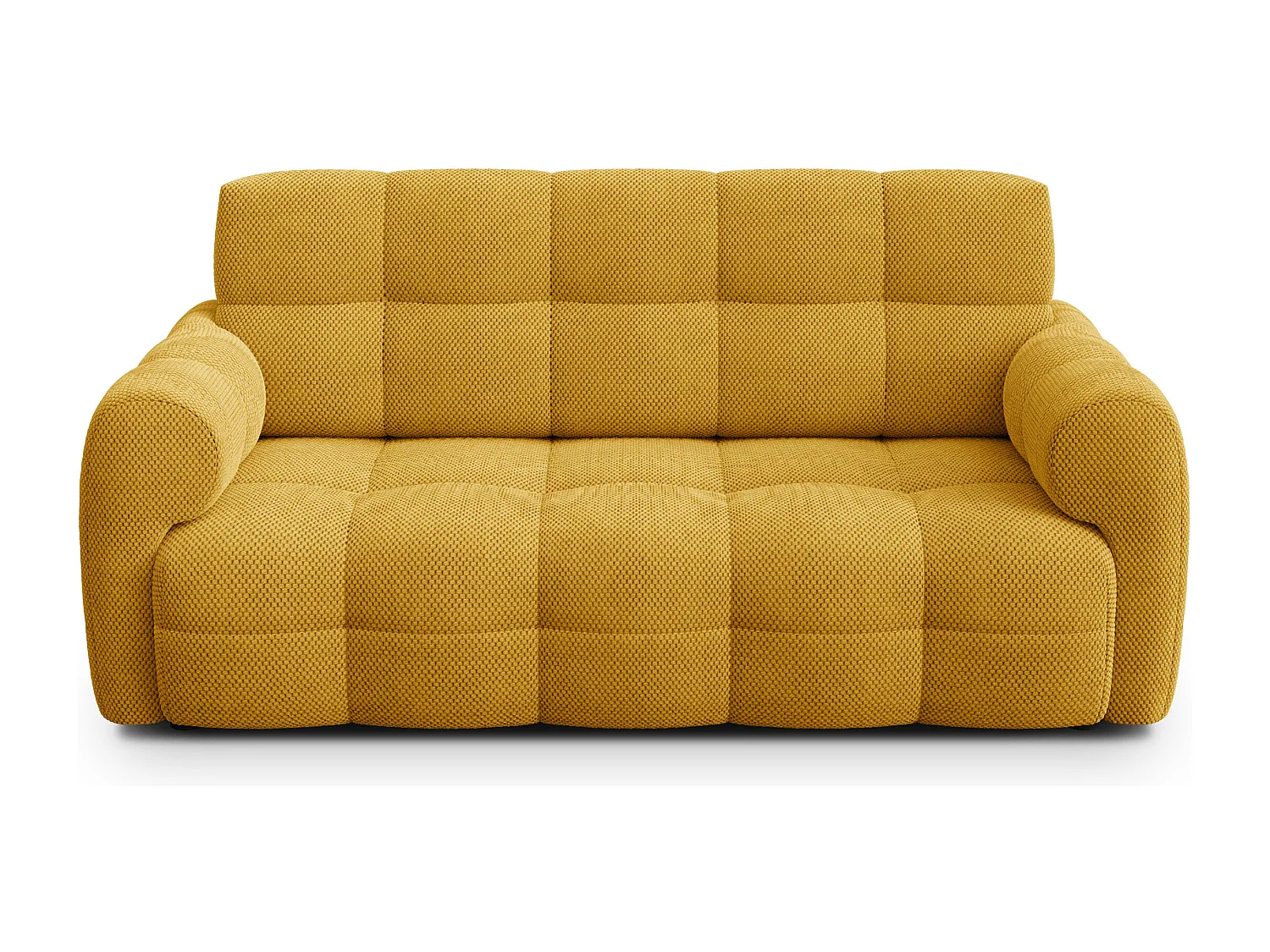 CANAPÉ MELLOW 2,5 places, tissu jaune