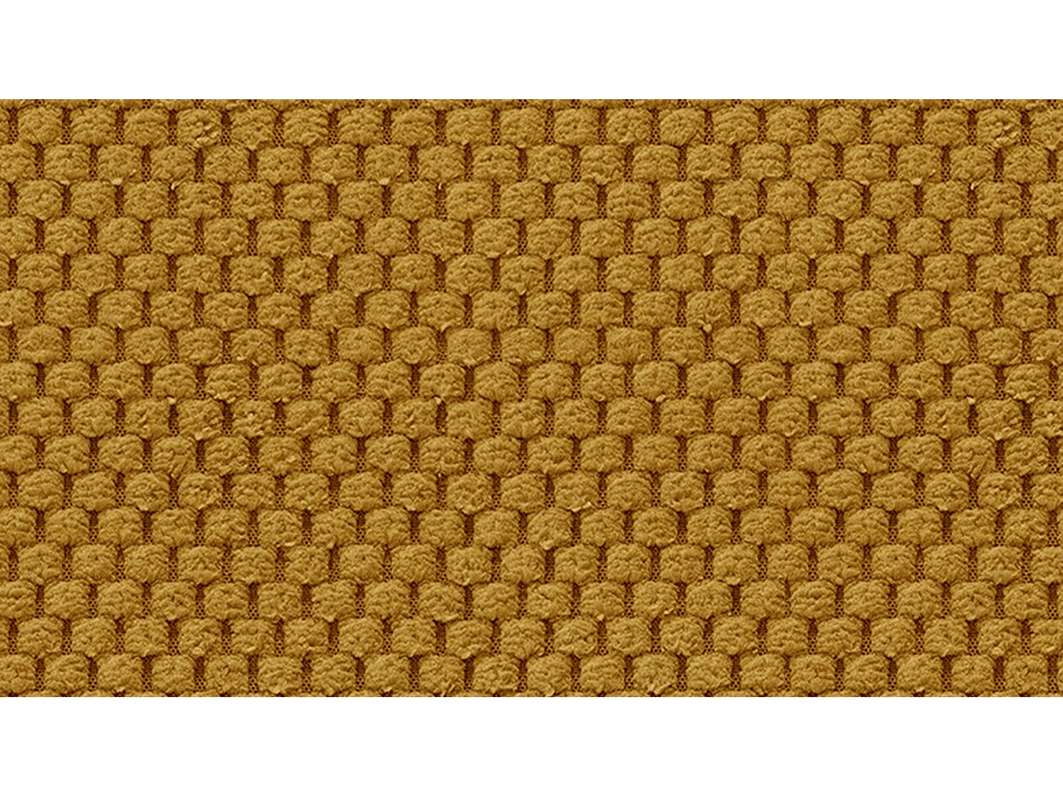 CANAPÉ MELLOW 2,5 places, tissu jaune