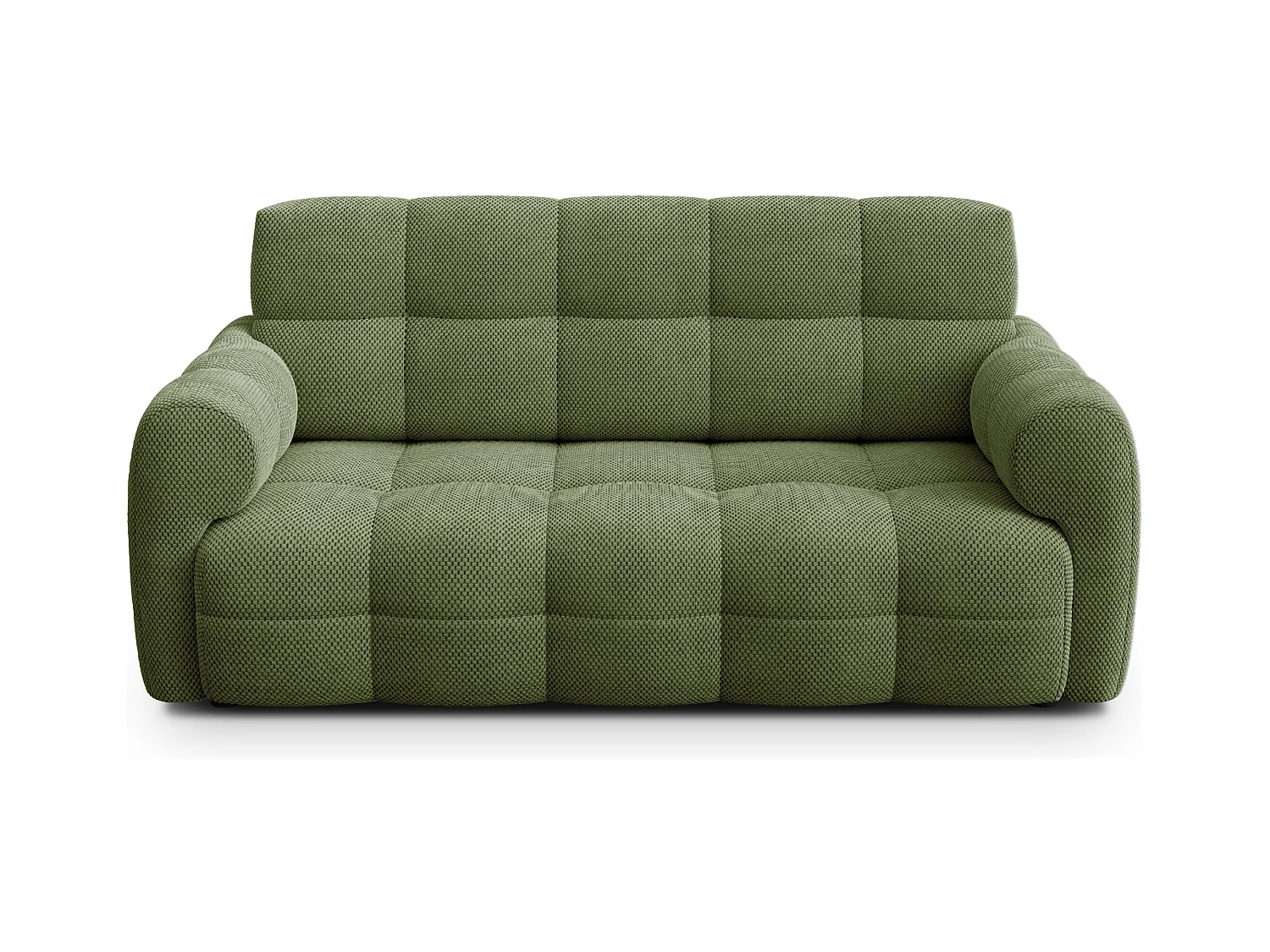 CANAPÉ MELLOW 2,5 places, tissu vert