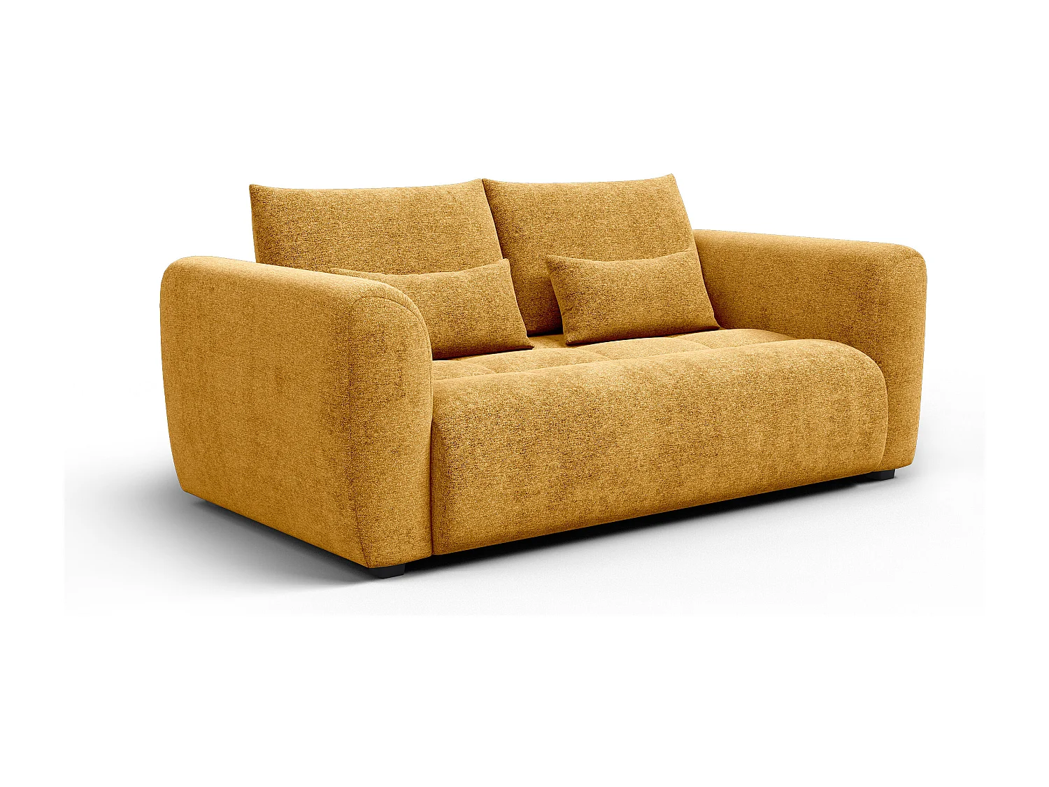 Sofa 3-Sitzer SORENO, gelb