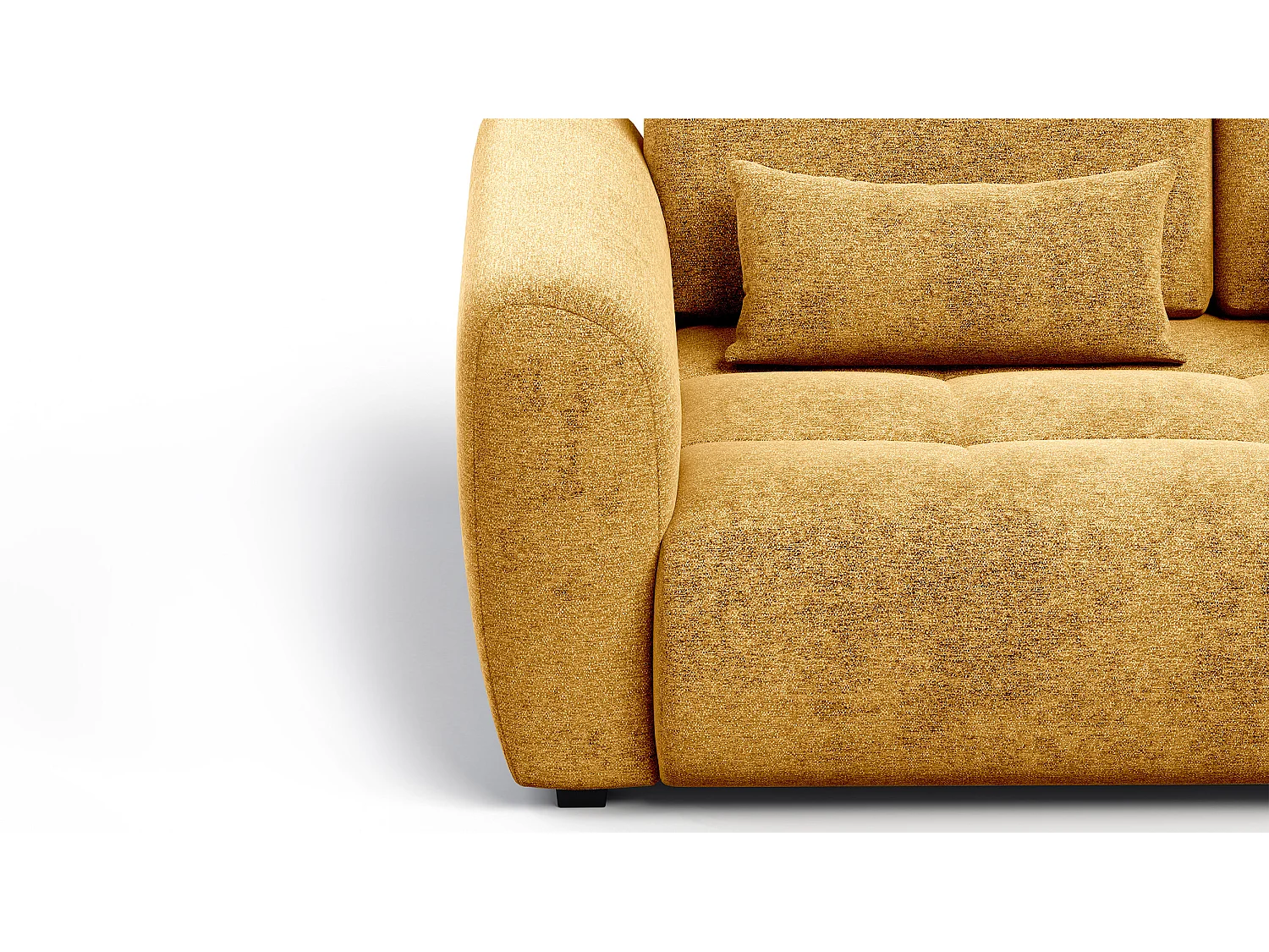 Sofa 3-Sitzer SORENO, gelb