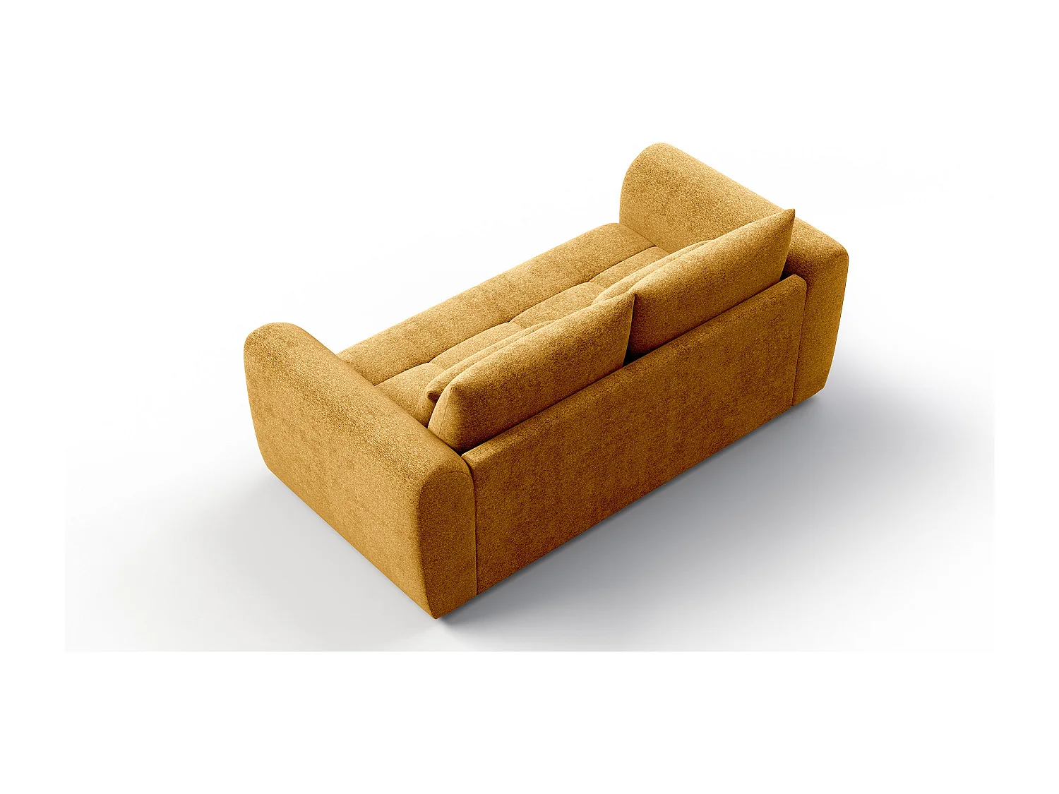 Sofa 3-Sitzer SORENO, gelb