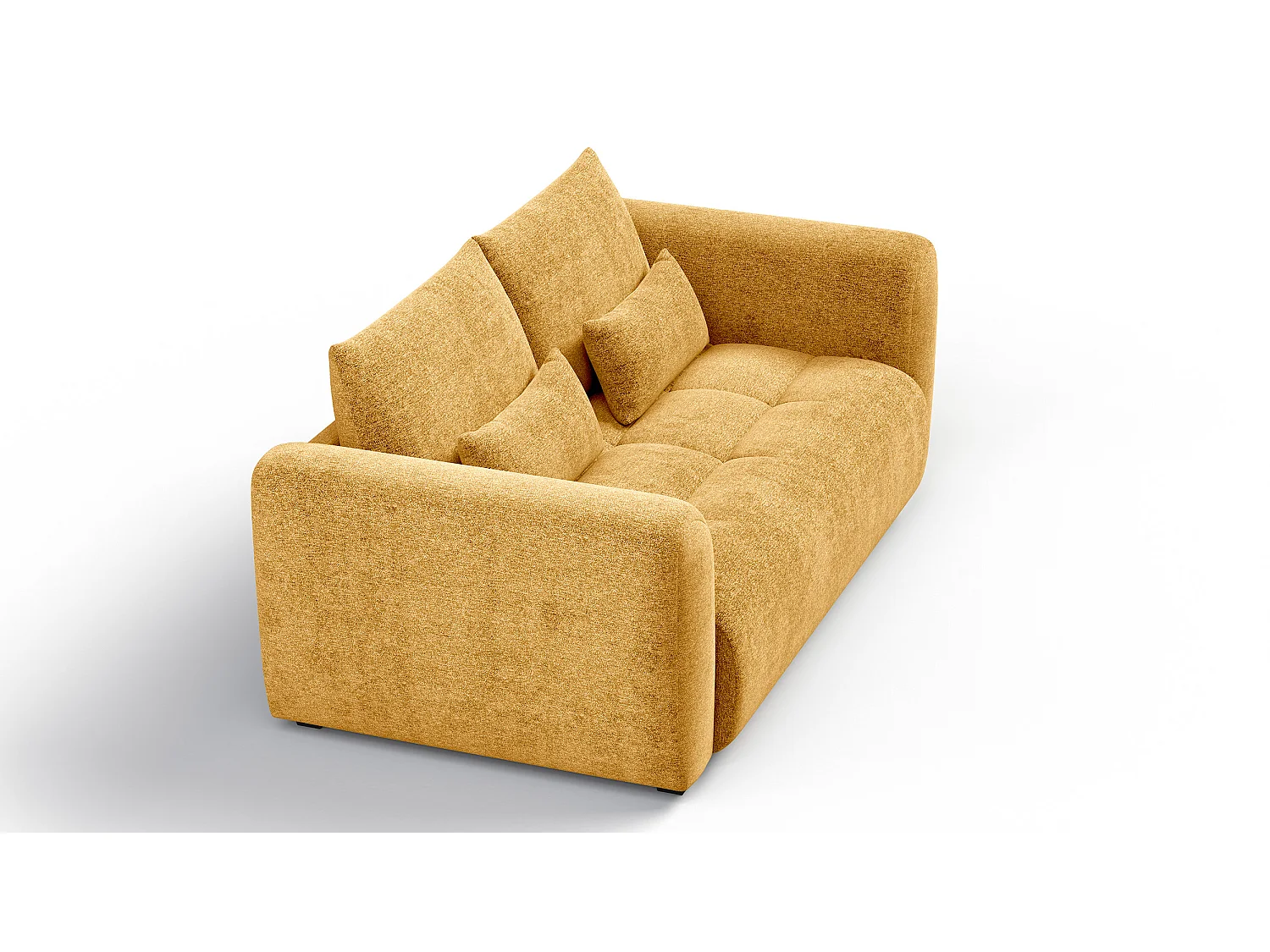 Sofa 3-Sitzer SORENO, gelb