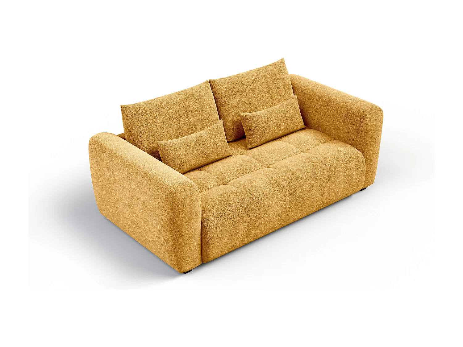 Sofa 3-Sitzer SORENO, gelb