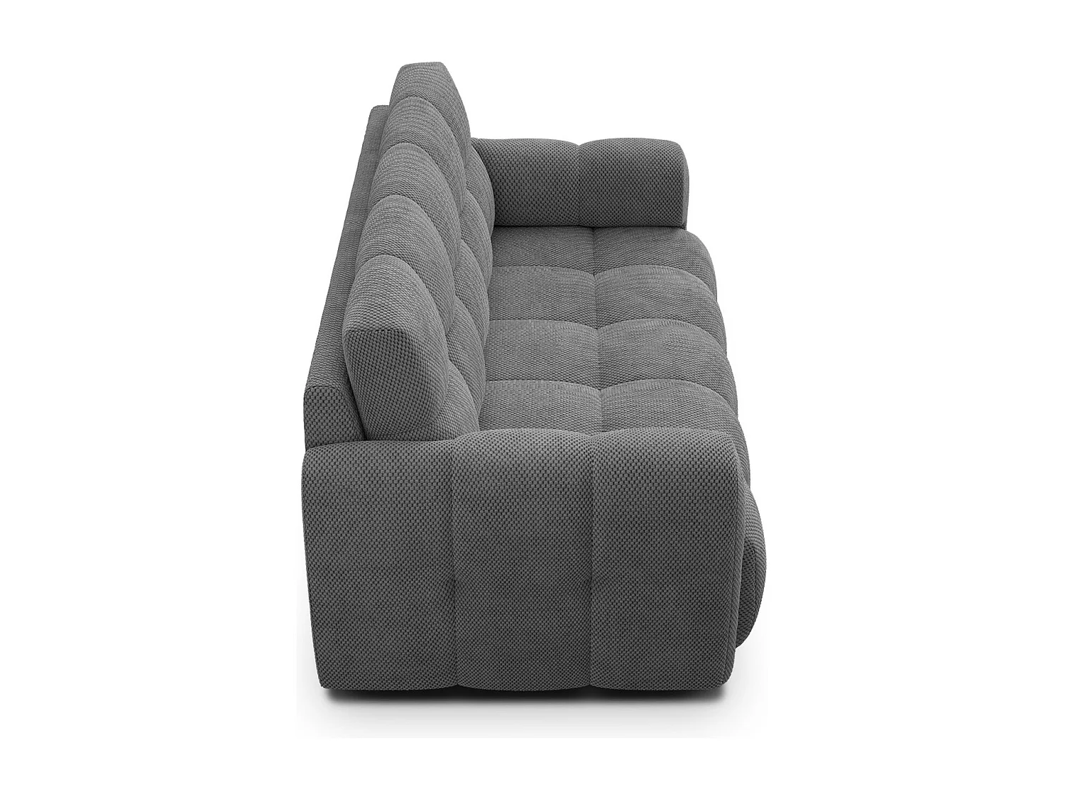 Sofa 2,5-Sitzer MELLOW, grau