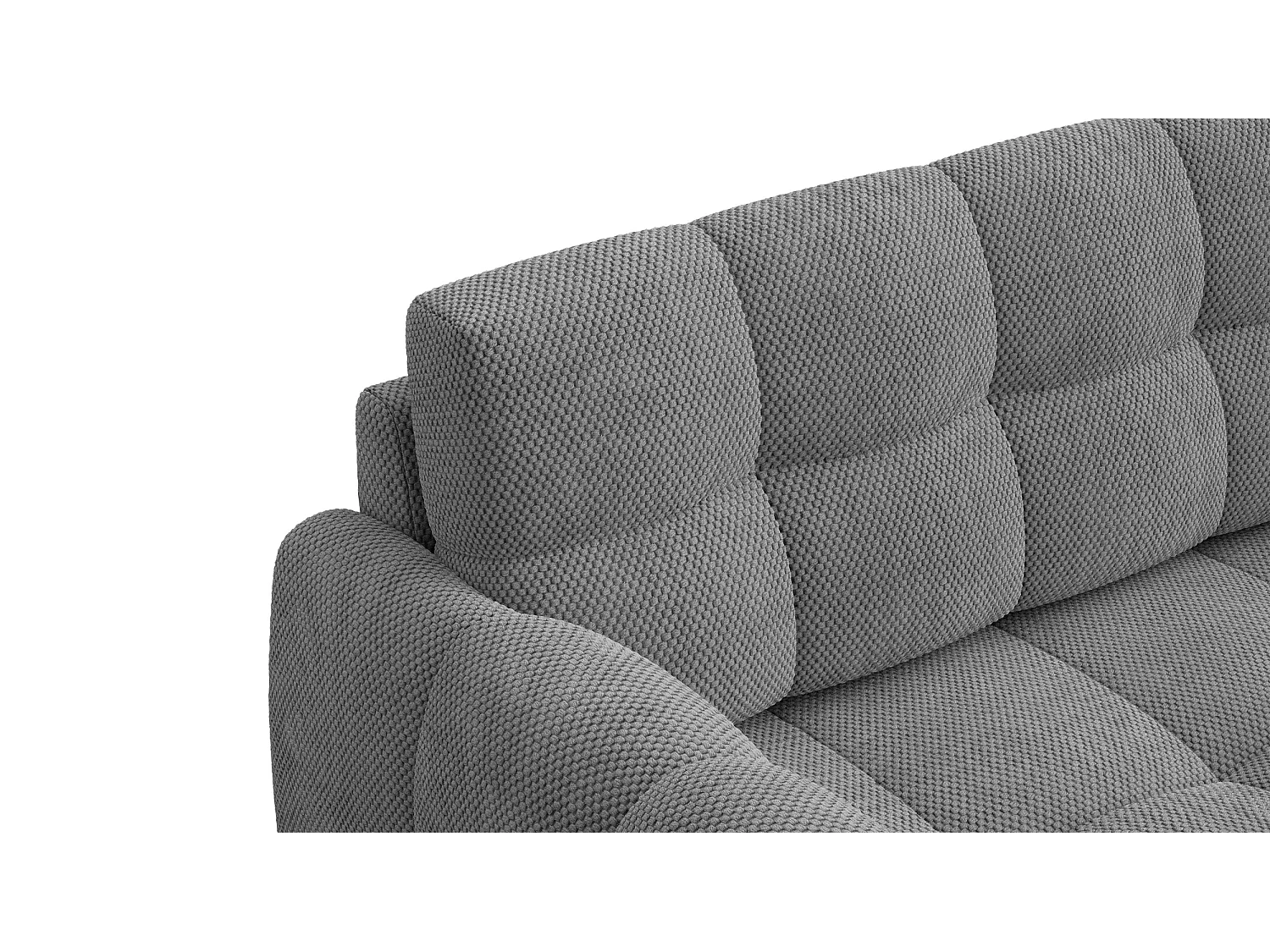 Sofa 2,5-Sitzer MELLOW, grau