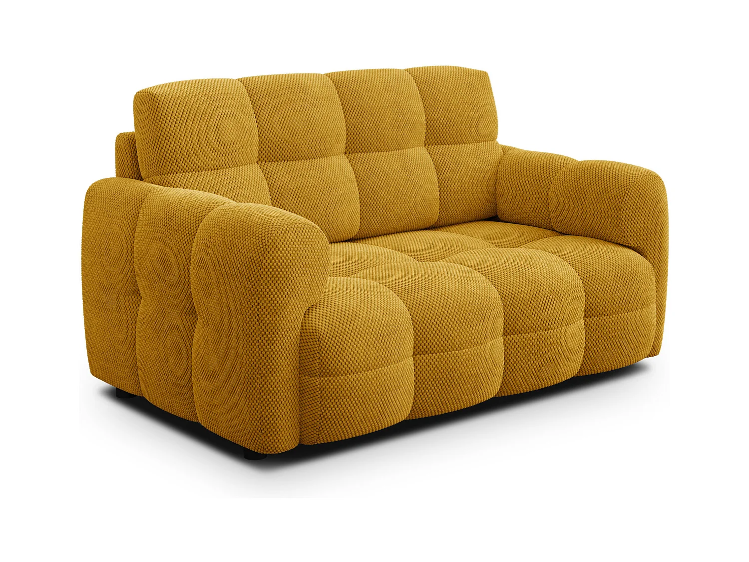 CANAPÉ MELLOW 2 places, tissu jaune