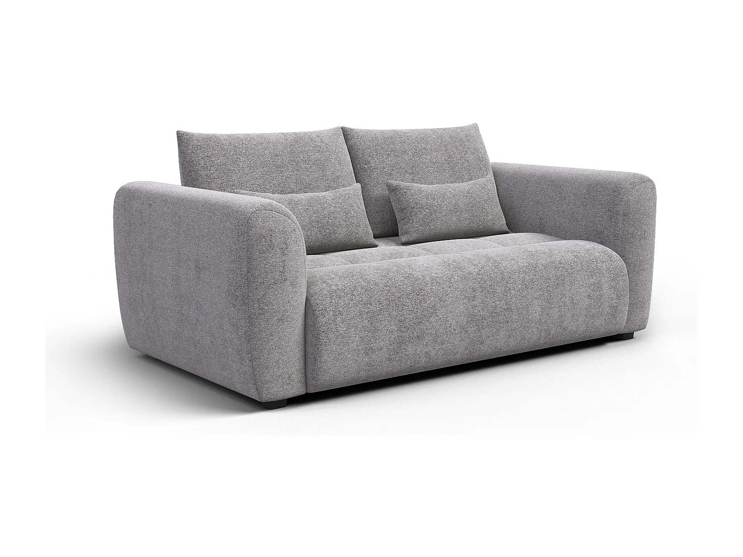 Sofa 3-Sitzer SORENO, platingrau