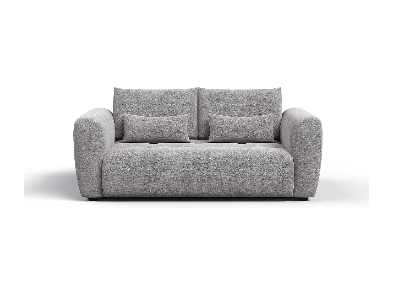 Sofa 3-Sitzer SORENO, platingrau