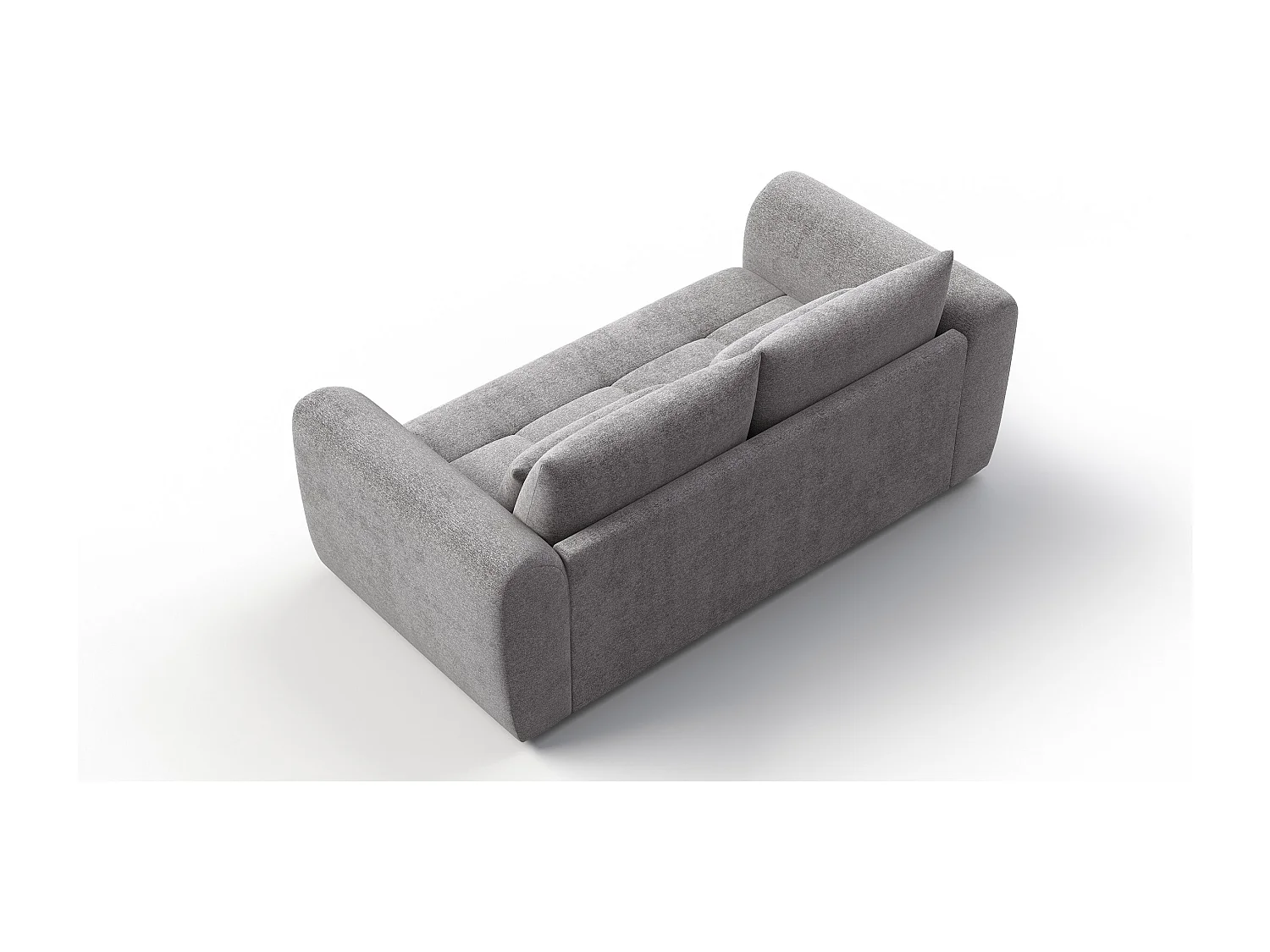 Sofa 3-Sitzer SORENO, platingrau