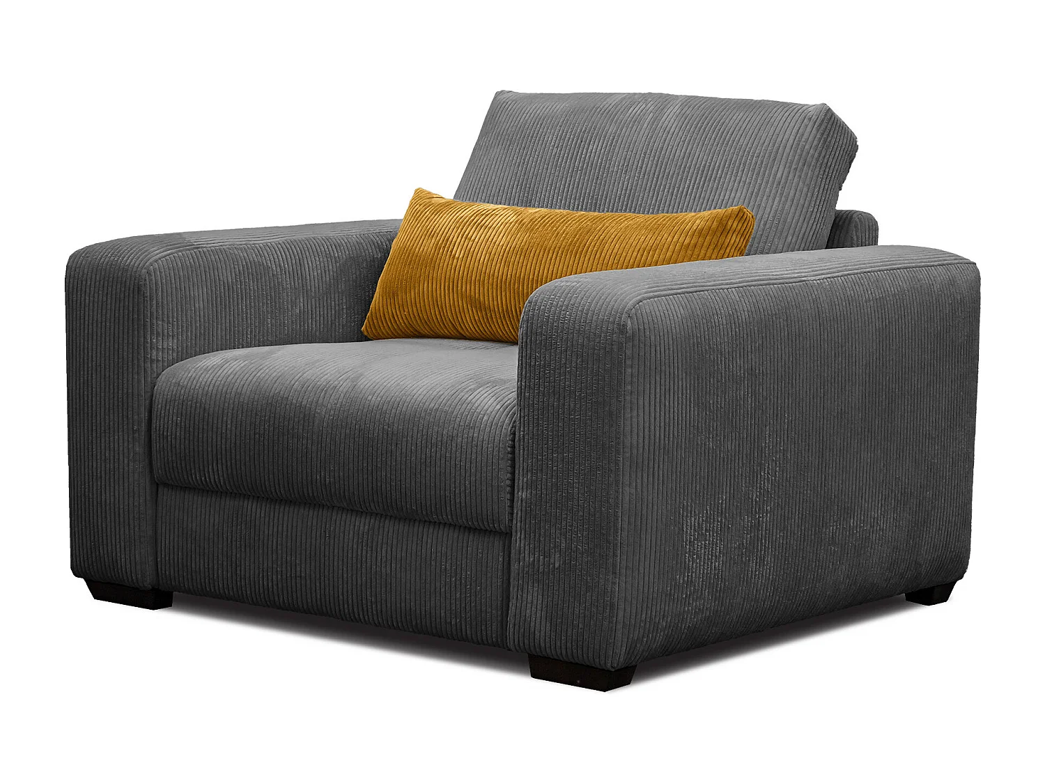 Sessel OLI, dunkelgrau