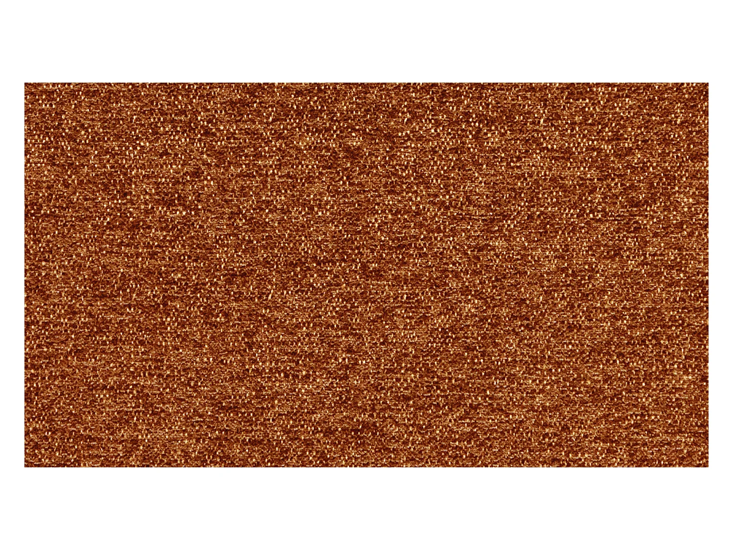 Canapé d'angle 4 places SORENO, tissu orange