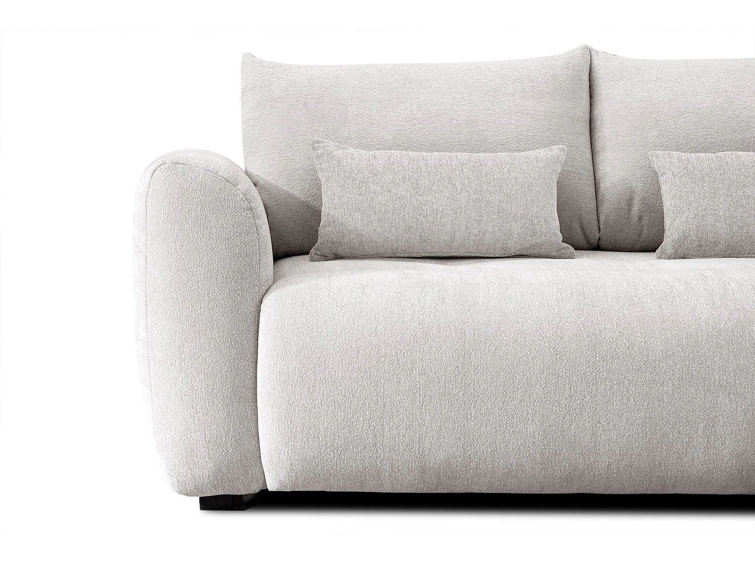 Ecksofa 5-Sitzer rechts SORENO, ecru