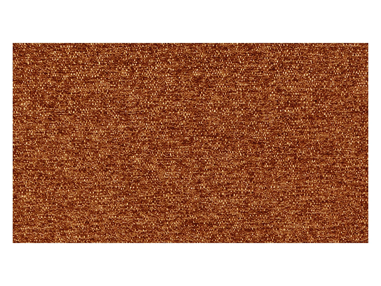 Canapé d'angle 4 places SORENO, tissu orange