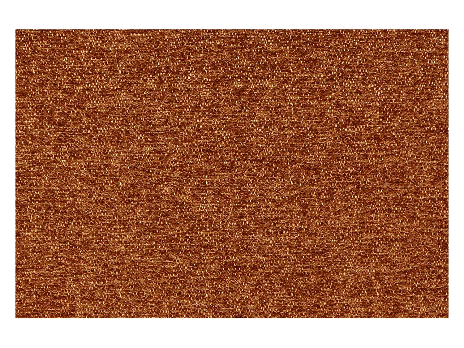 Canapé d'angle 5 places SORENO, tissu orange