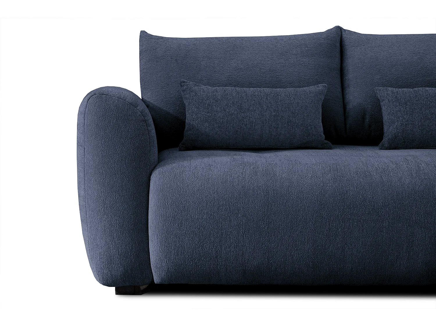 Ecksofa 5-Sitzer rechts SORENO, dunkelblau