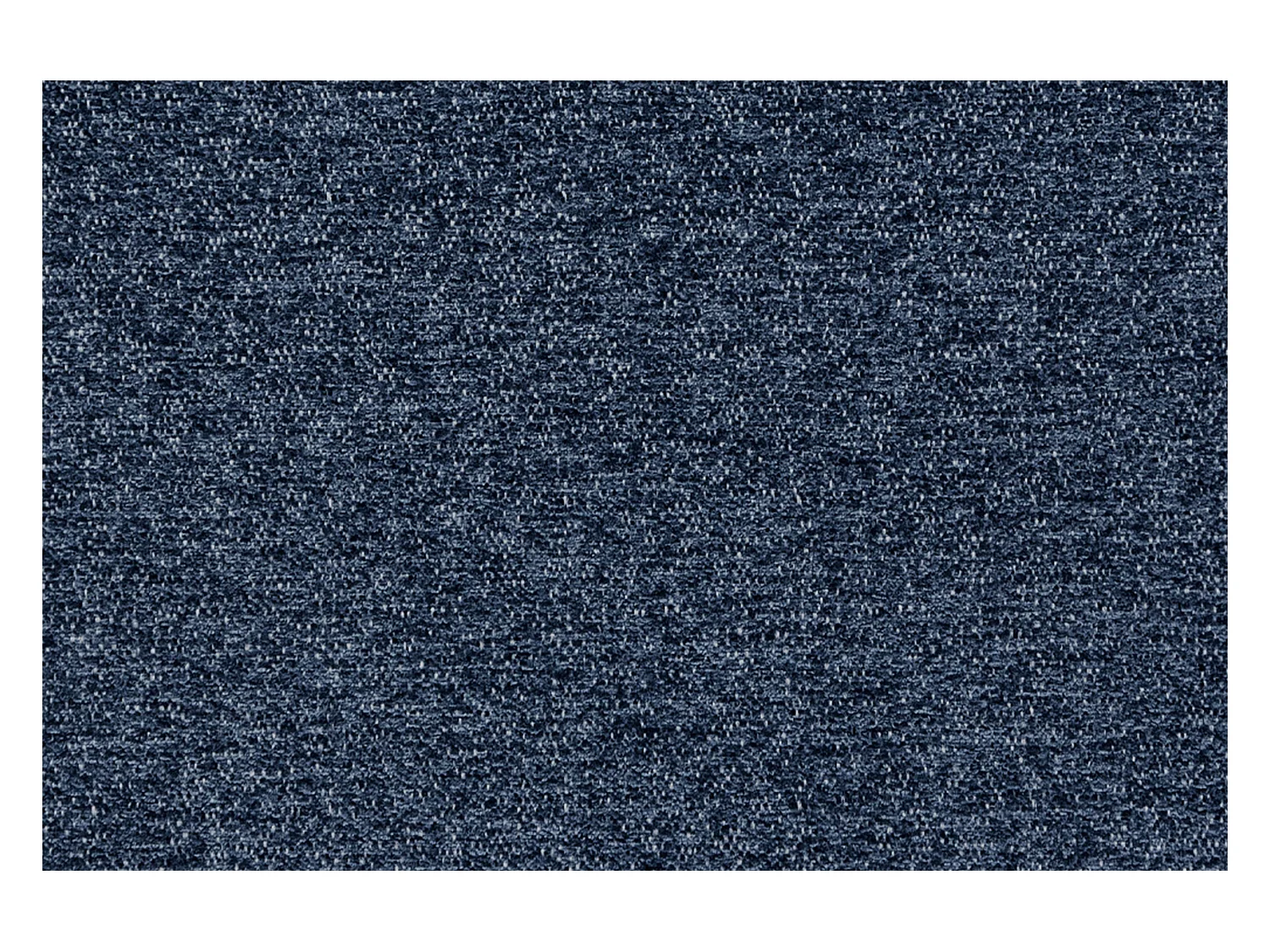 Canapé d'angle 5 places SORENO, tissu bleu marine