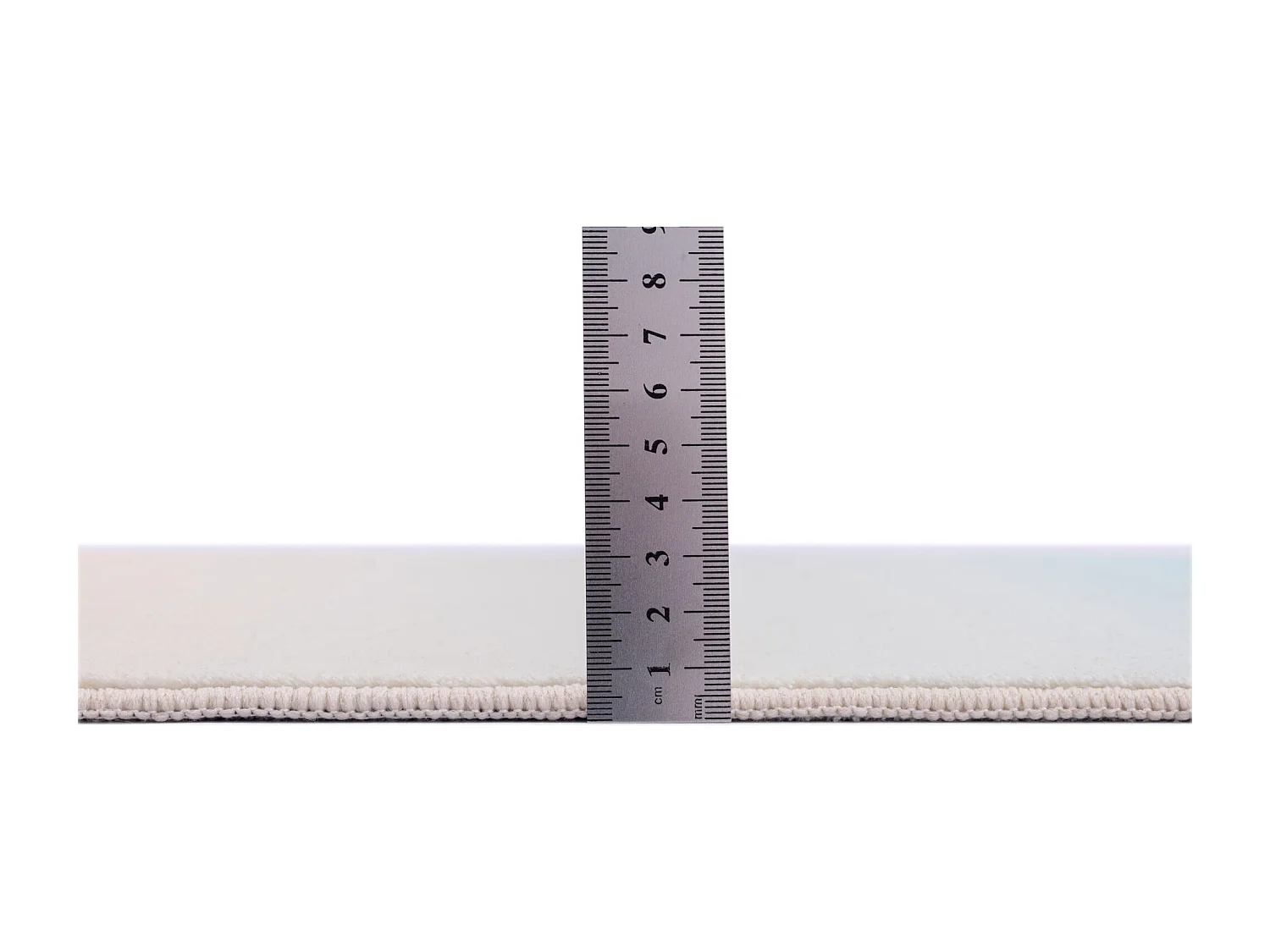 Tapis de bain imprimé à poils doux 70x120 cm multi pastel Ariella