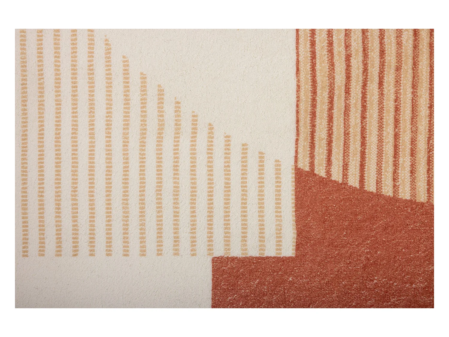 Tapis de bain imprimé à poils doux 60x100 cm gris multi Ariella