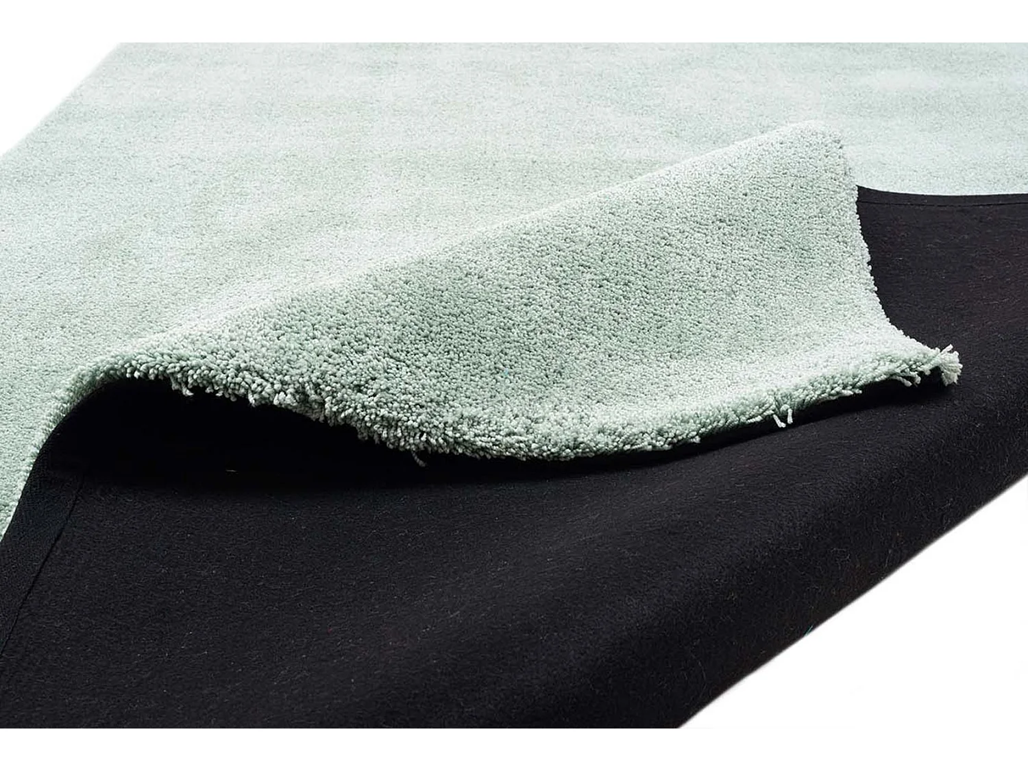 Handgetufteter Shaggyteppich 190x290 cm Mint Cozy