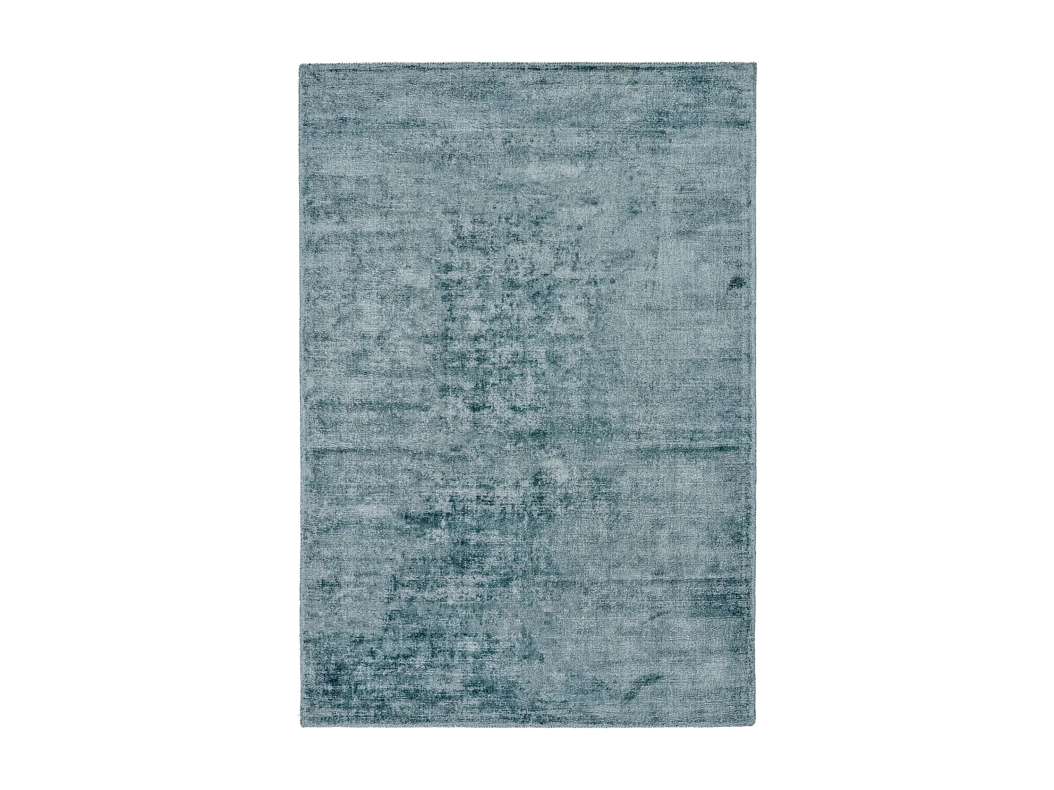 Tapis tissé à la main en viscose170x240 cm turquoise clair Star