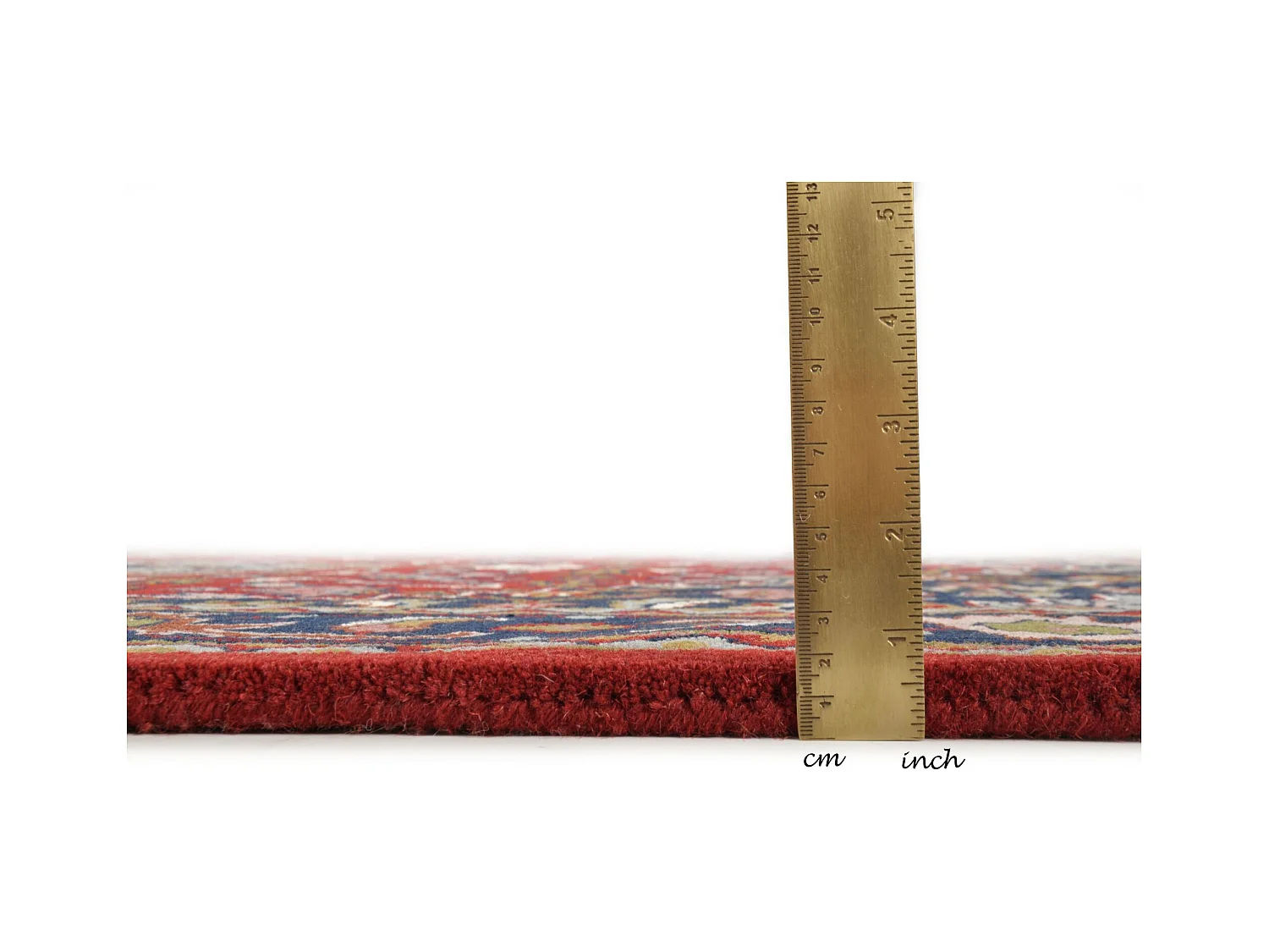 Tapis d'Orient tufté à la main en laine 140x200 cm rouge Royal Orient