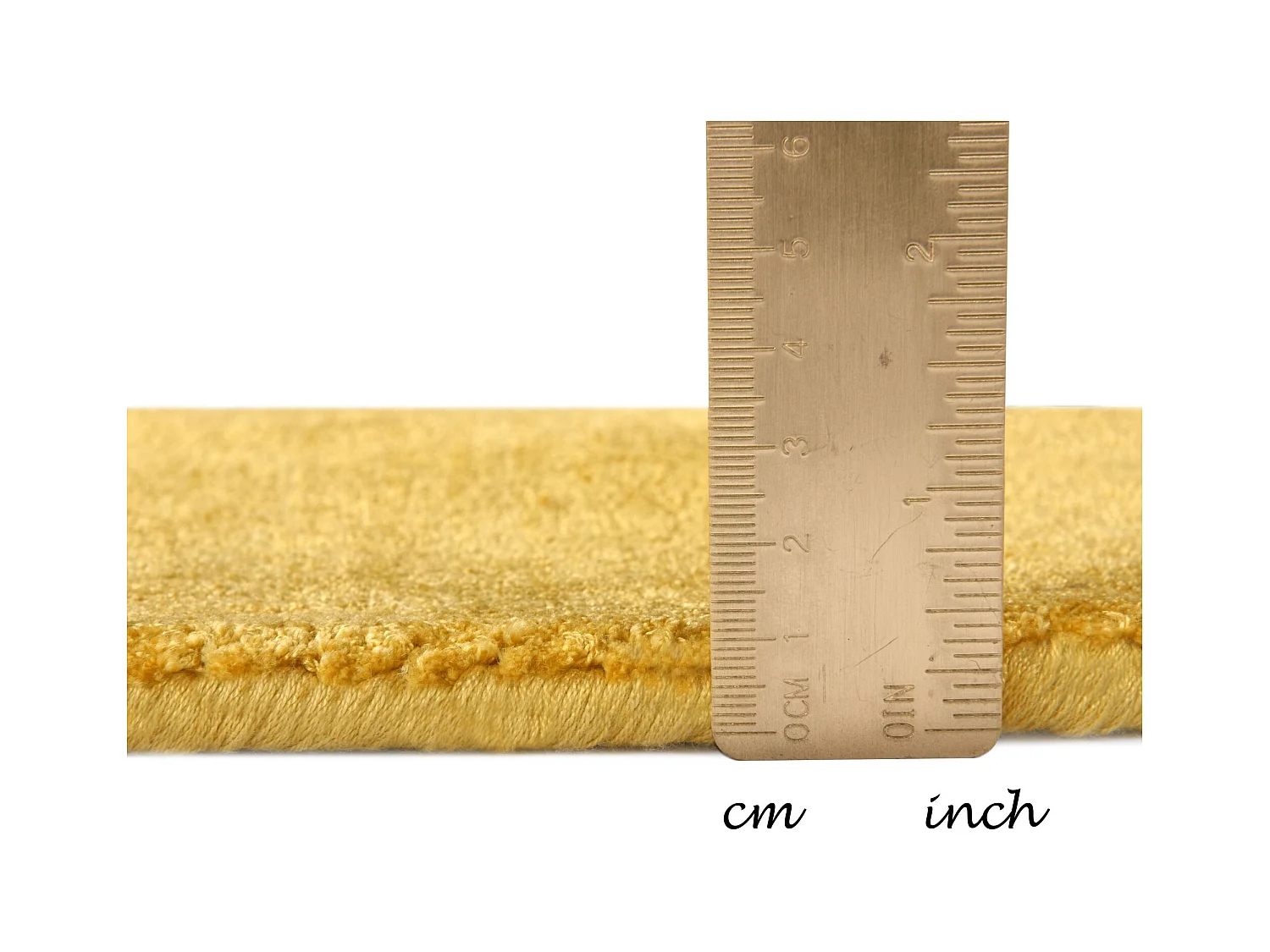 Tapis en viscose tissé à la main 250x350 cm or Shine