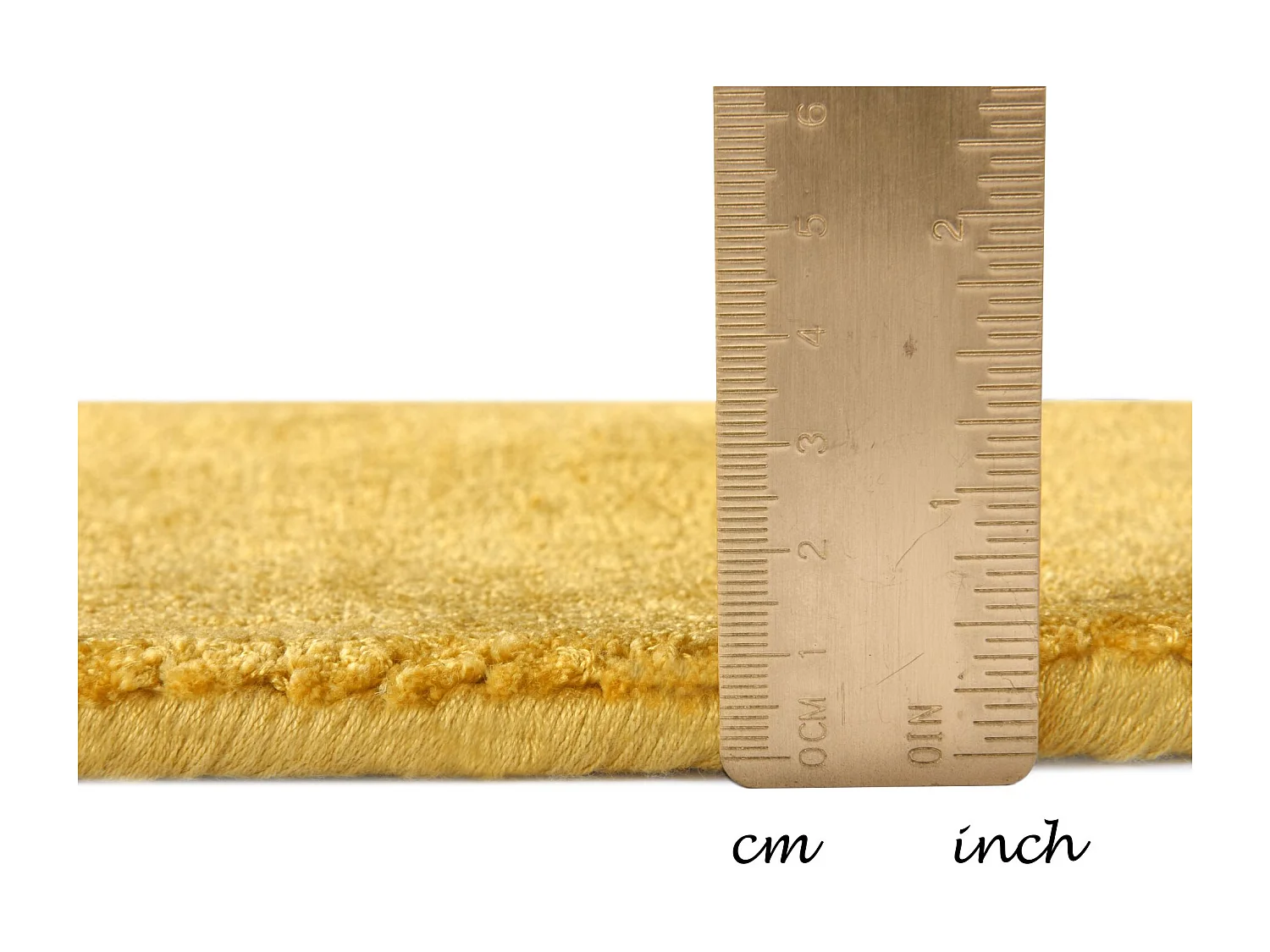 Tapis en viscose tissé à la main 250x350 cm or Shine