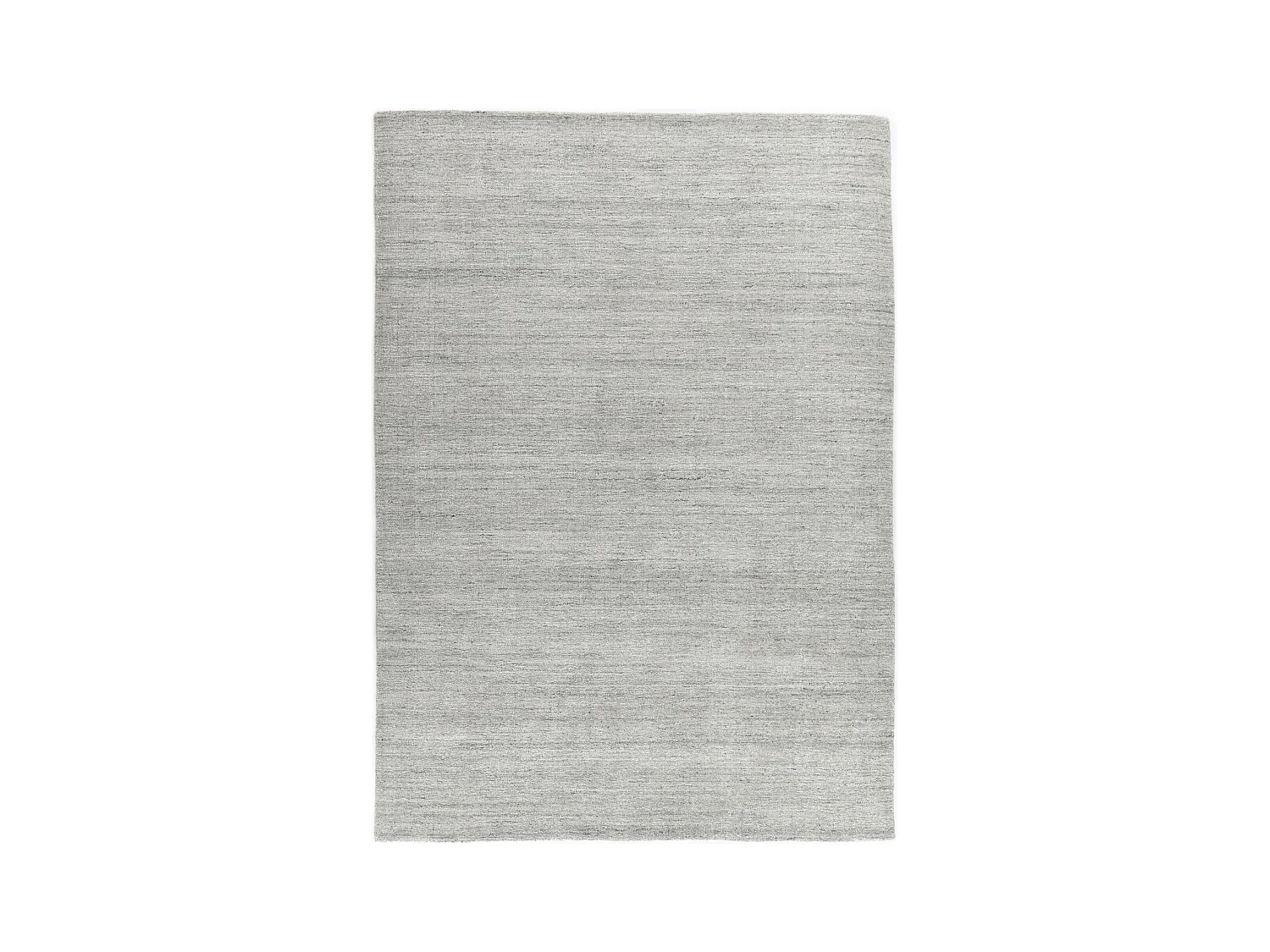 Handgewebter Teppich aus Wolle und Viskose 60x90 cm Grün Sandiego
