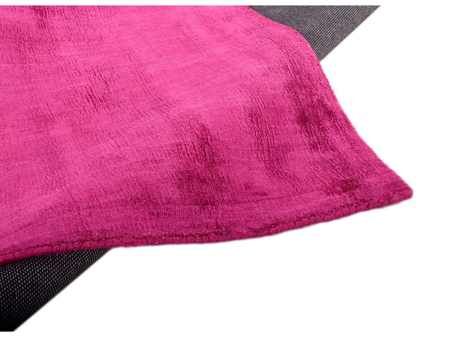 Handgeweven viscose tapijt 250x300 cm bes Shine