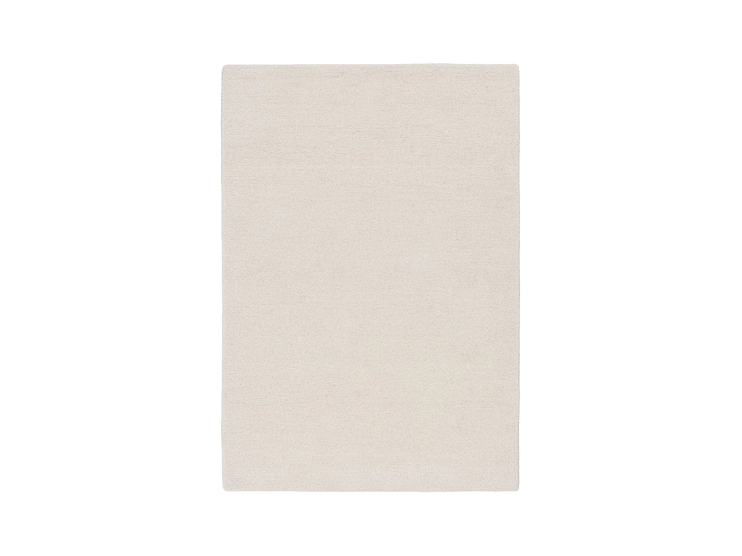 Tapete de lã tufado à mão em estilo berbere 160x230 cm branco natural Royal Berber