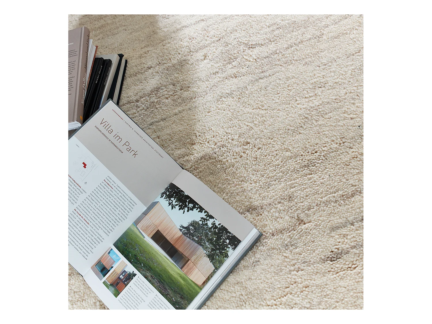 Tapis berbère noué à la main en laine 70x620 cm jaspe Hadj