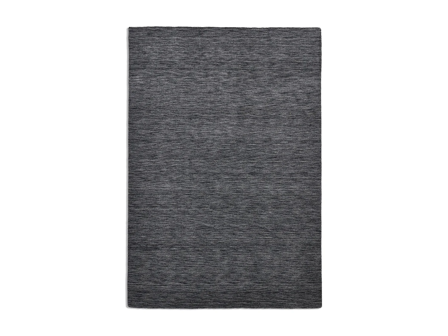 Tapis UNI tissé à la main  70x140 cm gris foncé Holi