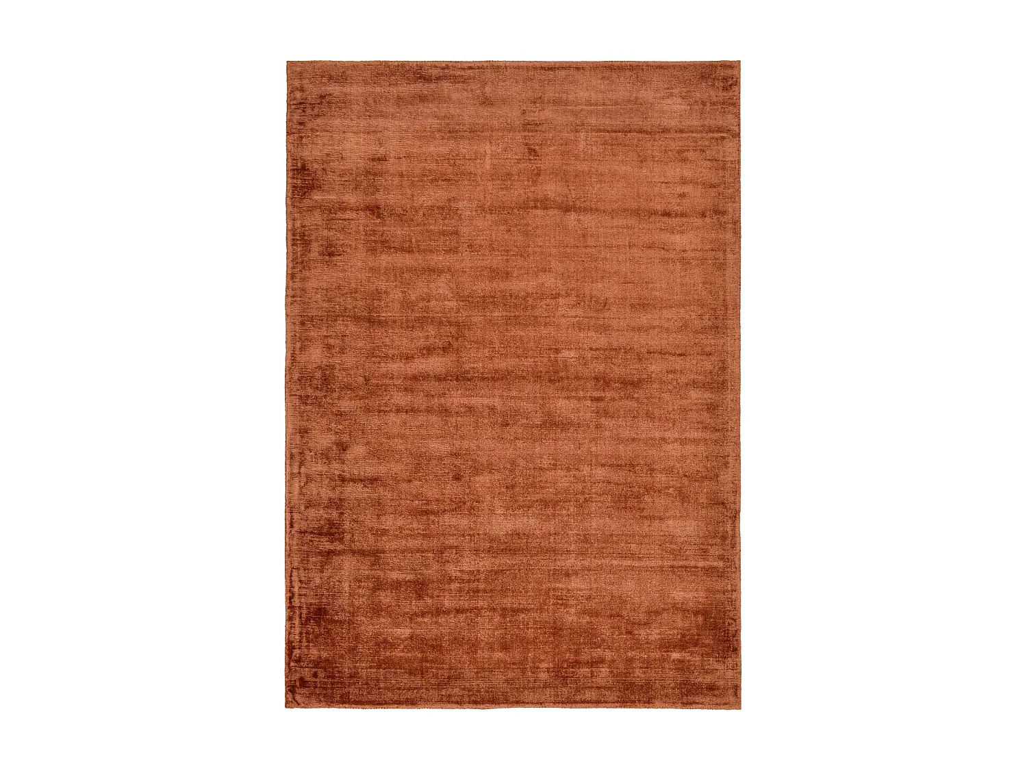 Tapis en viscose tissé à la main 190x290 cm cuivre Shine