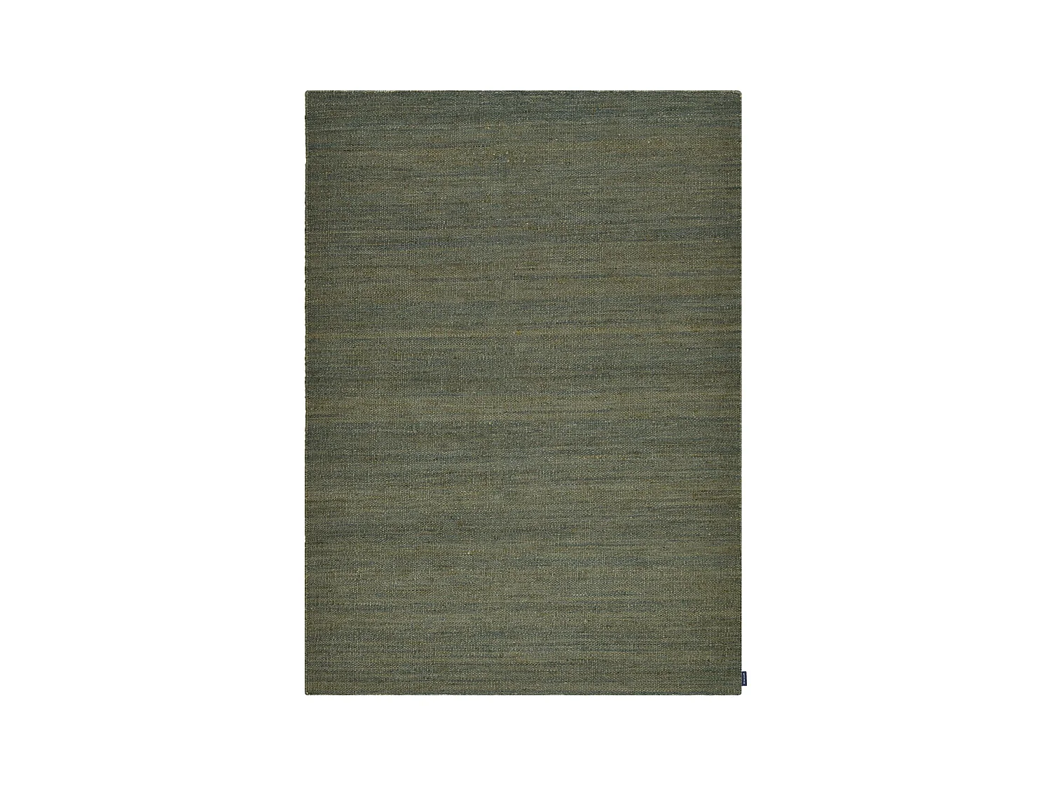 Handgearbeiteter Juteteppich 130x190 cm Türkis Forest