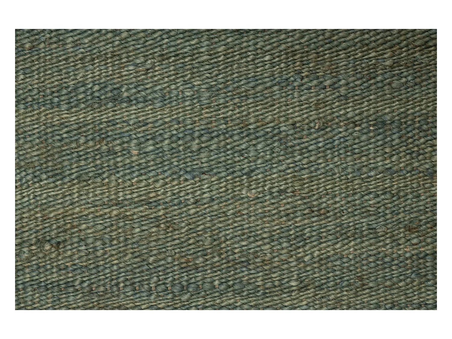 Handgearbeiteter Juteteppich 130x190 cm Türkis Forest