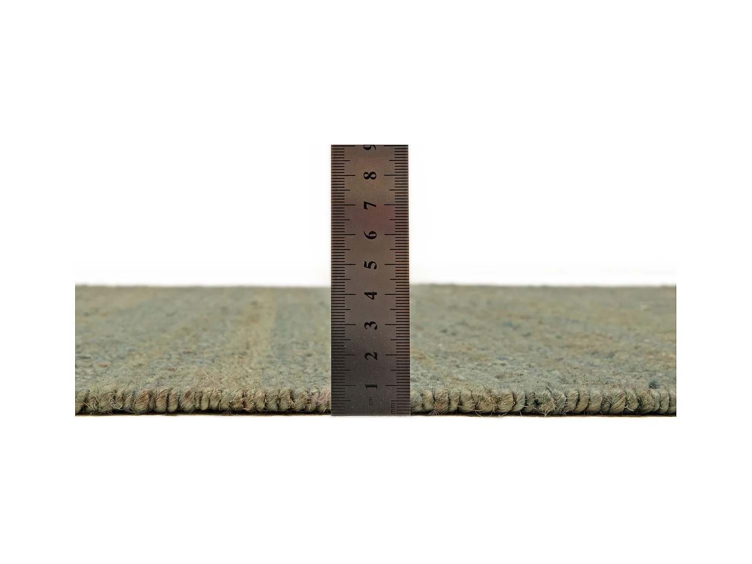 Handgearbeiteter Juteteppich 130x190 cm Türkis Forest