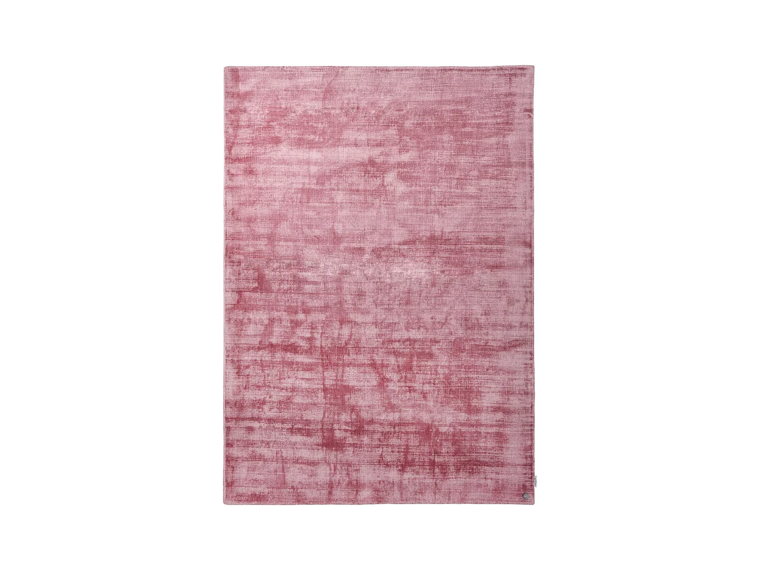 Handgewebter Viskoseteppich 250x350 cm Rose Shine