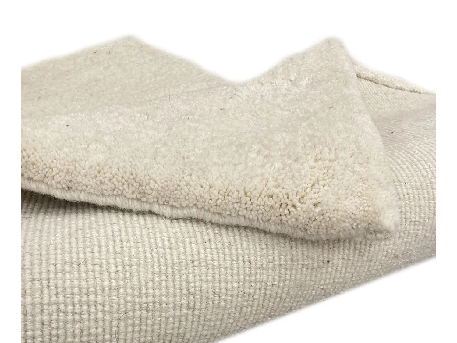 Tapis berbère noué à la main en laine 170x240 cm jaspe Imaba Super