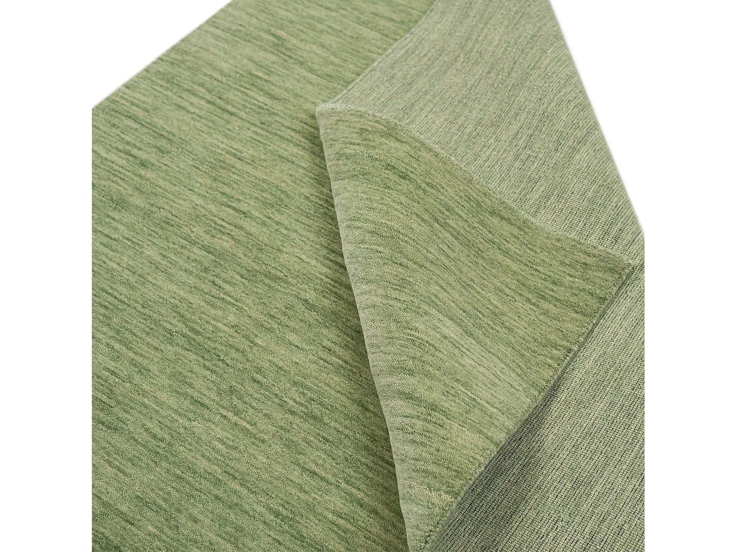 Tapis UNI tissé à la main  250x350 cm vert clair Holi