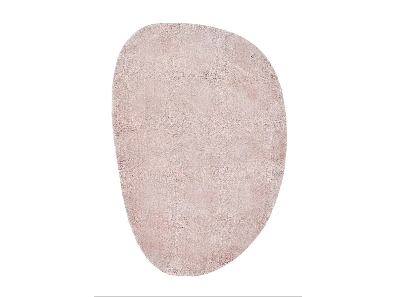 Handgetuft shaggy tapijt 80x120 cm beige Cozy