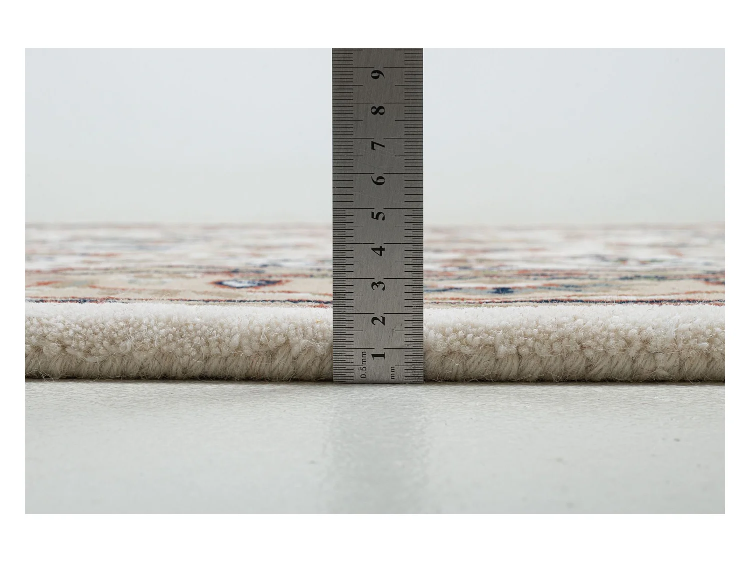 Tapis d'Orient tufté à la main en laine 140x200 cm beige Royal Orient