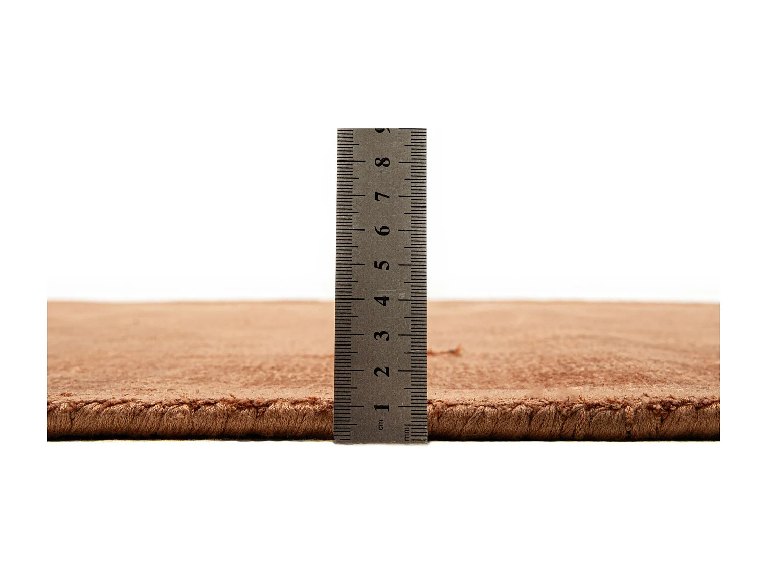 Tapis en viscose tissé à la main 160x230 cm cuivre Shine