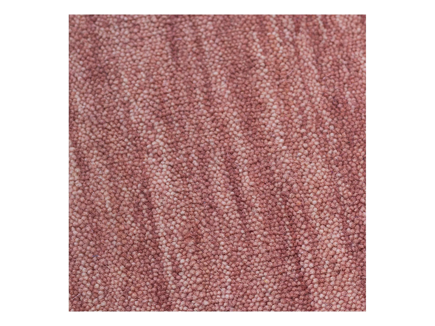 Handgewebter UNI Teppich 60x90 cm Rose Holi