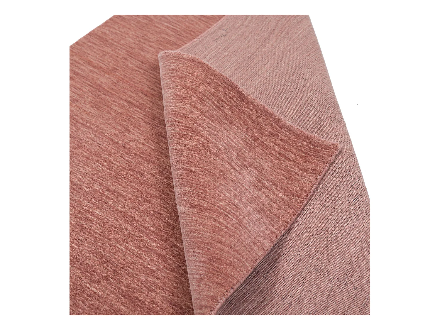 Alfombra UNI tejida a mano  60x90 cm Rosa Holi