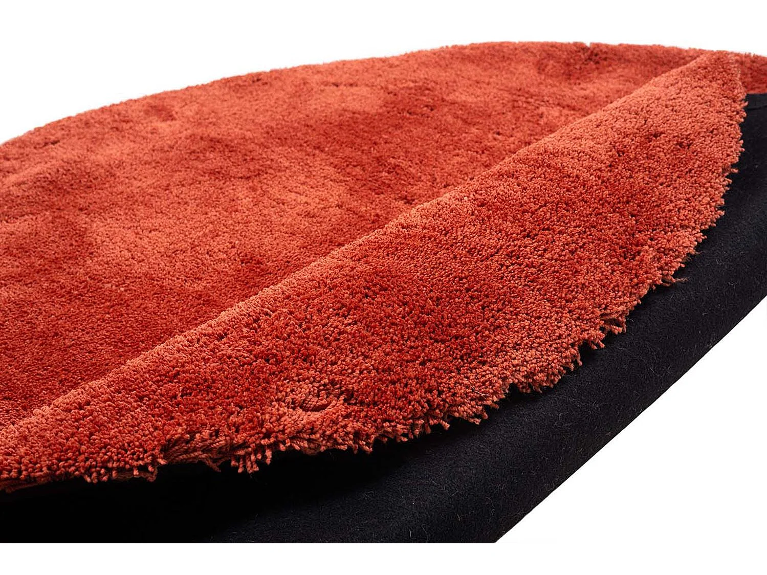 Handgetuft shaggy tapijt 80x120 cm roest Cozy