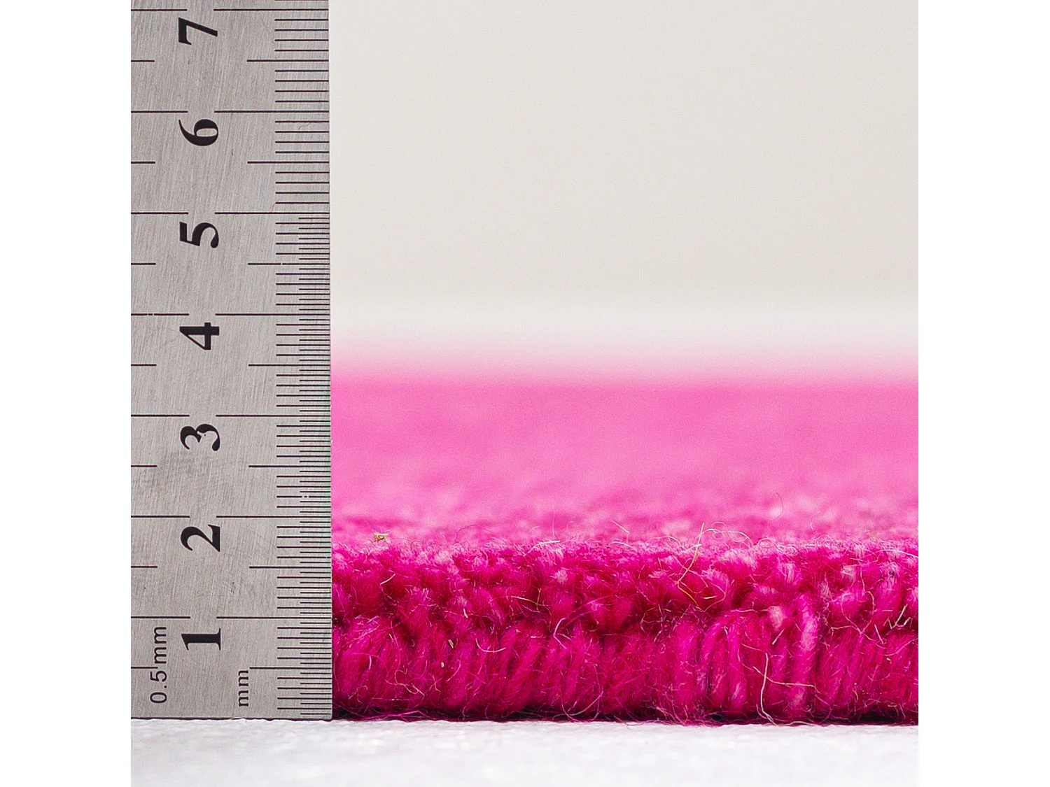Tapis UNI tissé à la main  40x60 cm roses Holi